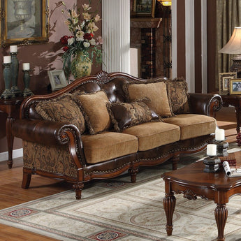 Dreena Sofa W/5 Pillows 05495