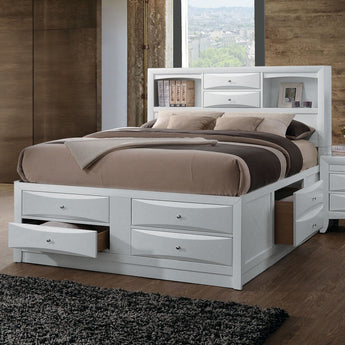 Ireland Queen Bed W/Storage 21700Q