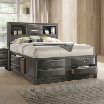 Ireland Queen Bed W/Storage 22700Q