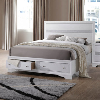 Naima EK Bed W/Storage 25767EK
