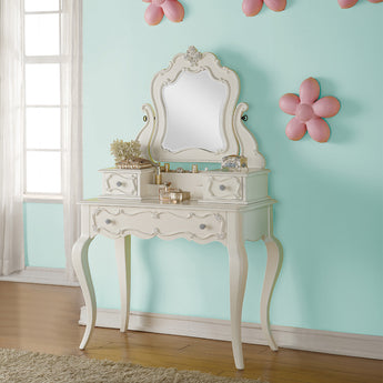 Edalene Vanity Desk W/Mirror 30516