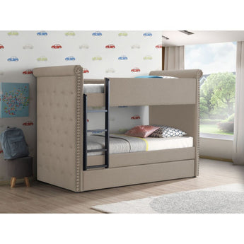 Romana II Twin/Twin Bunk Bed W/Trundle 37850