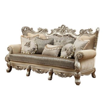 Ranita Sofa W/7 Pillows 51040