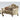 Vendome II Loveseat W/3 Pillows 53121