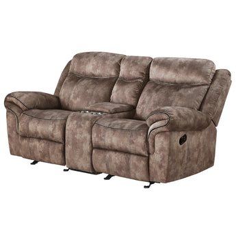 Zubaida Motion Loveseat & Console W/USB 55021