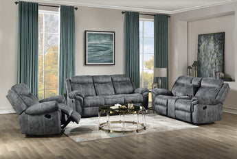 Zubaida Motion Sofa & Console W/USB 55025