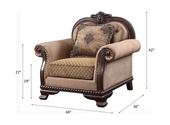 Chateau De Ville Chair W/Pillow(Same LV01590) 58267