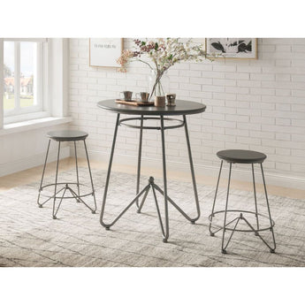 Nimai 3PC Pack Counter Height Table Set 72445