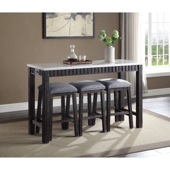 Necalli 4PC Pack Counter Height Table Set 72930