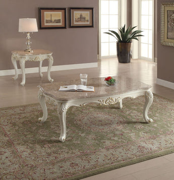 Chantelle Coffee Table W/Marble Top 83540
