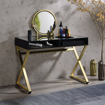 Coleen Vanity Desk W/Mirror & Jewelry Tray AC00669