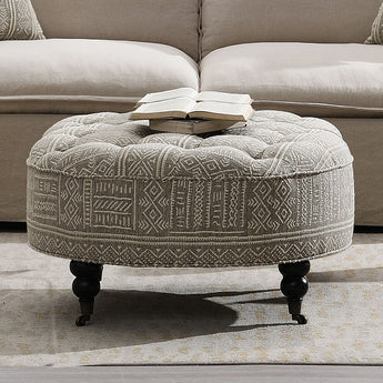 Upendo OTTOMAN W/CASTER AC03000
