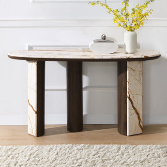 Haidar Console Table W/Marble Top AC04567