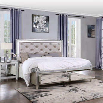 Sliverfluff CK Bed W/Led & Storages BD00240CK