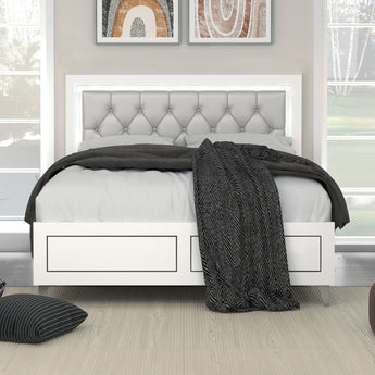 Casilda Queen Bed W/Led BD00644Q
