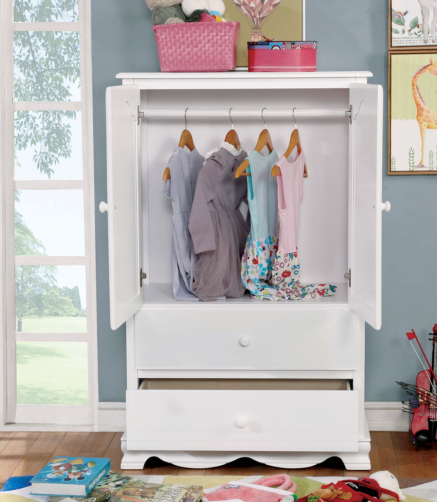 DANI - Armoire - CM7159WH-AR-VN