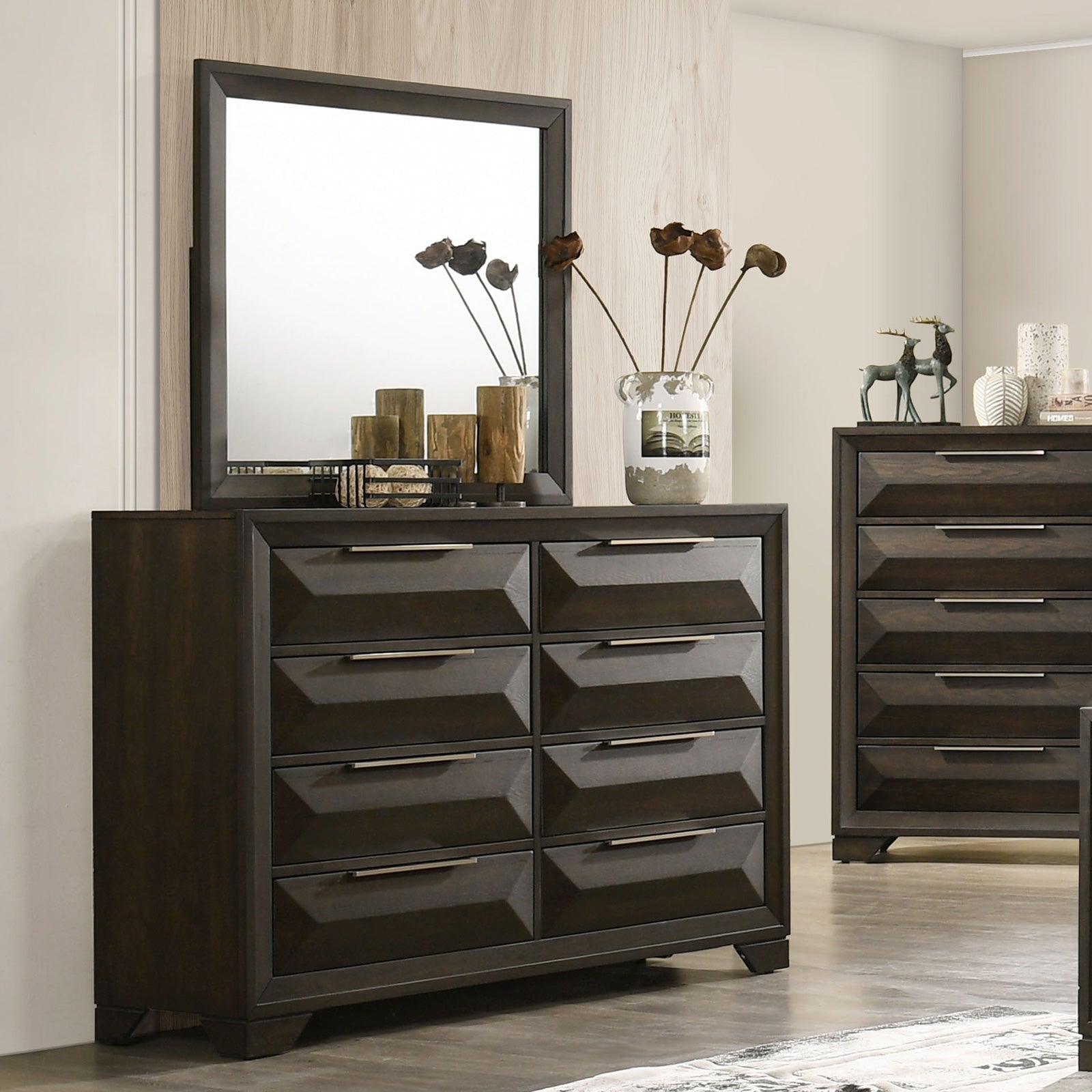 CAISTOR - Dresser, Espresso - FM7233BR-D