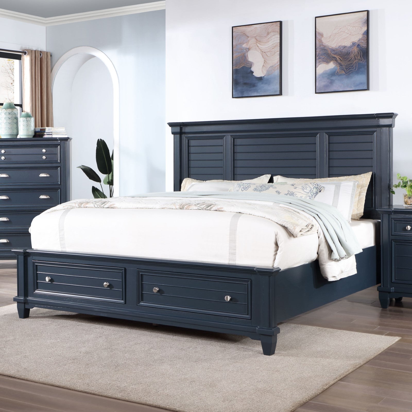 MANZANILLO - Cal.King Bed - CM7470BL-CK-BED