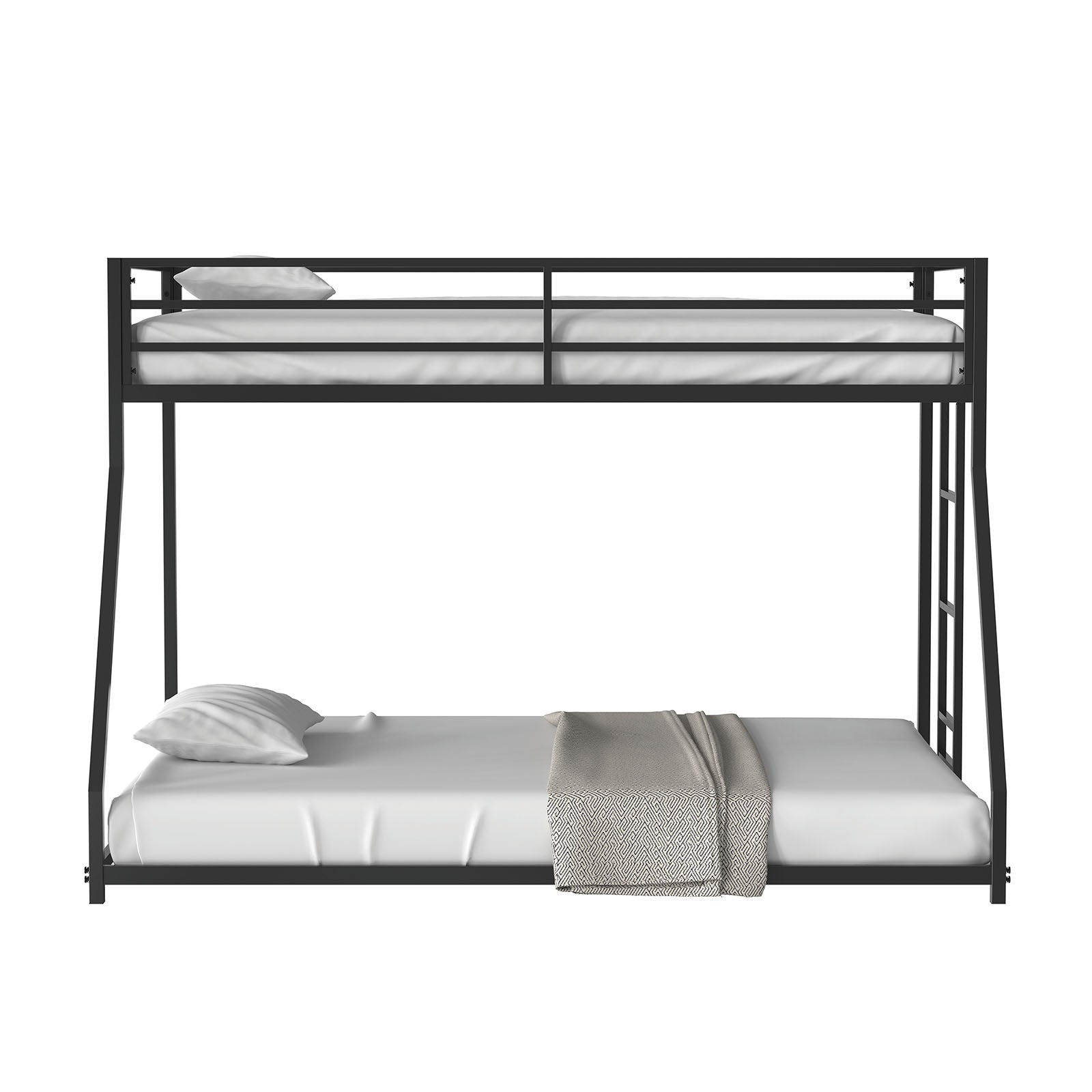 ROTHWELL - Twin/Full Metal Bunk Bed - FM-BK1200BK-TF