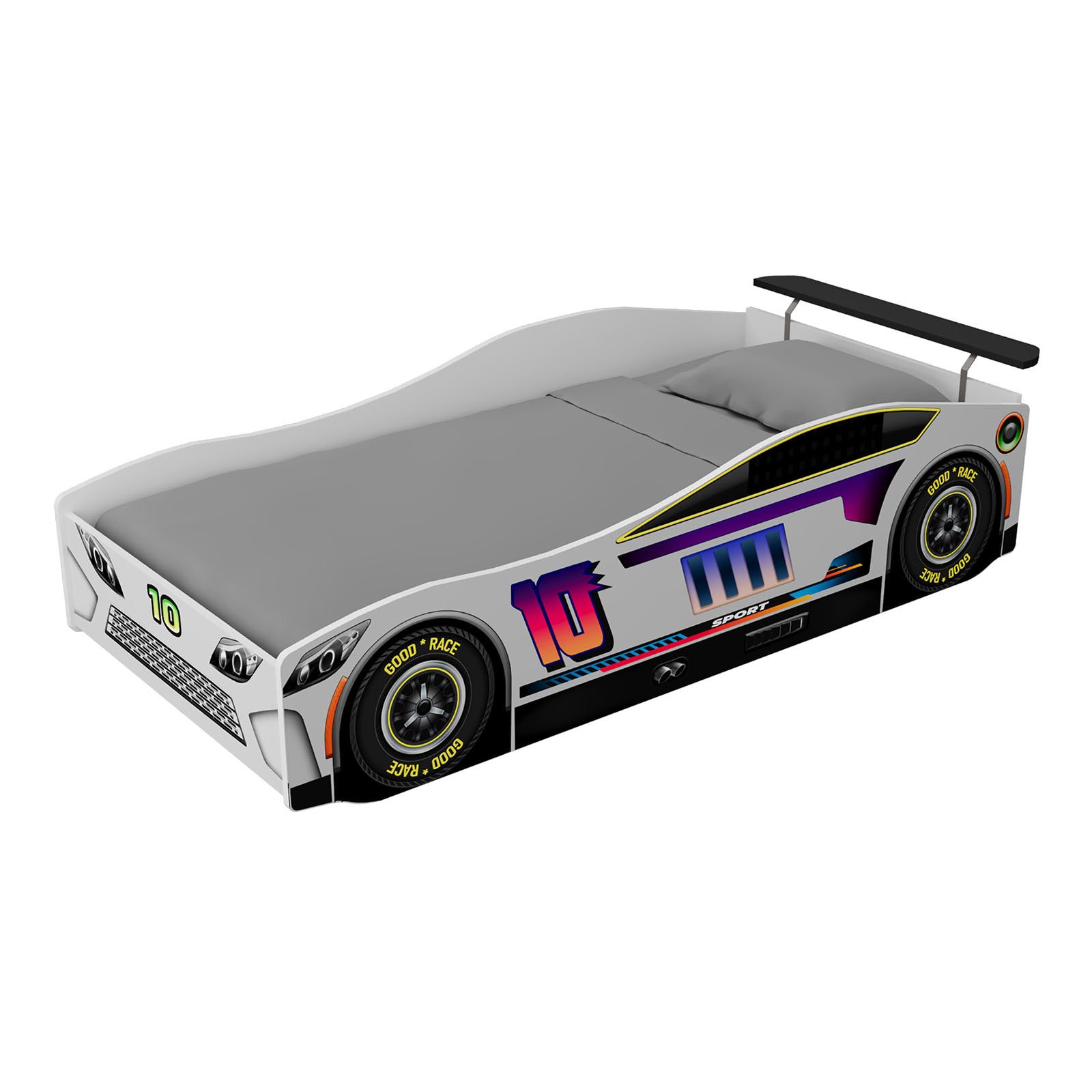 KARSTEN - Car Bed - FOA7739WH-BED