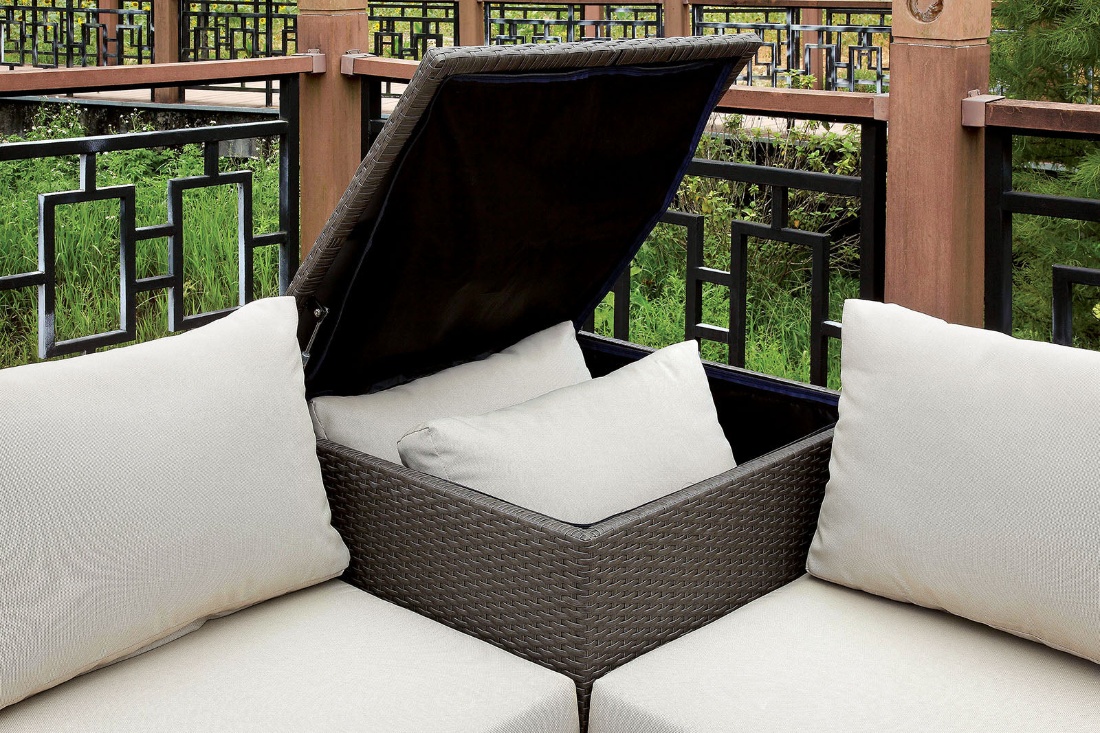 DAVINA - 3 Pc. Patio Set Storage - CM-OS1818-SET