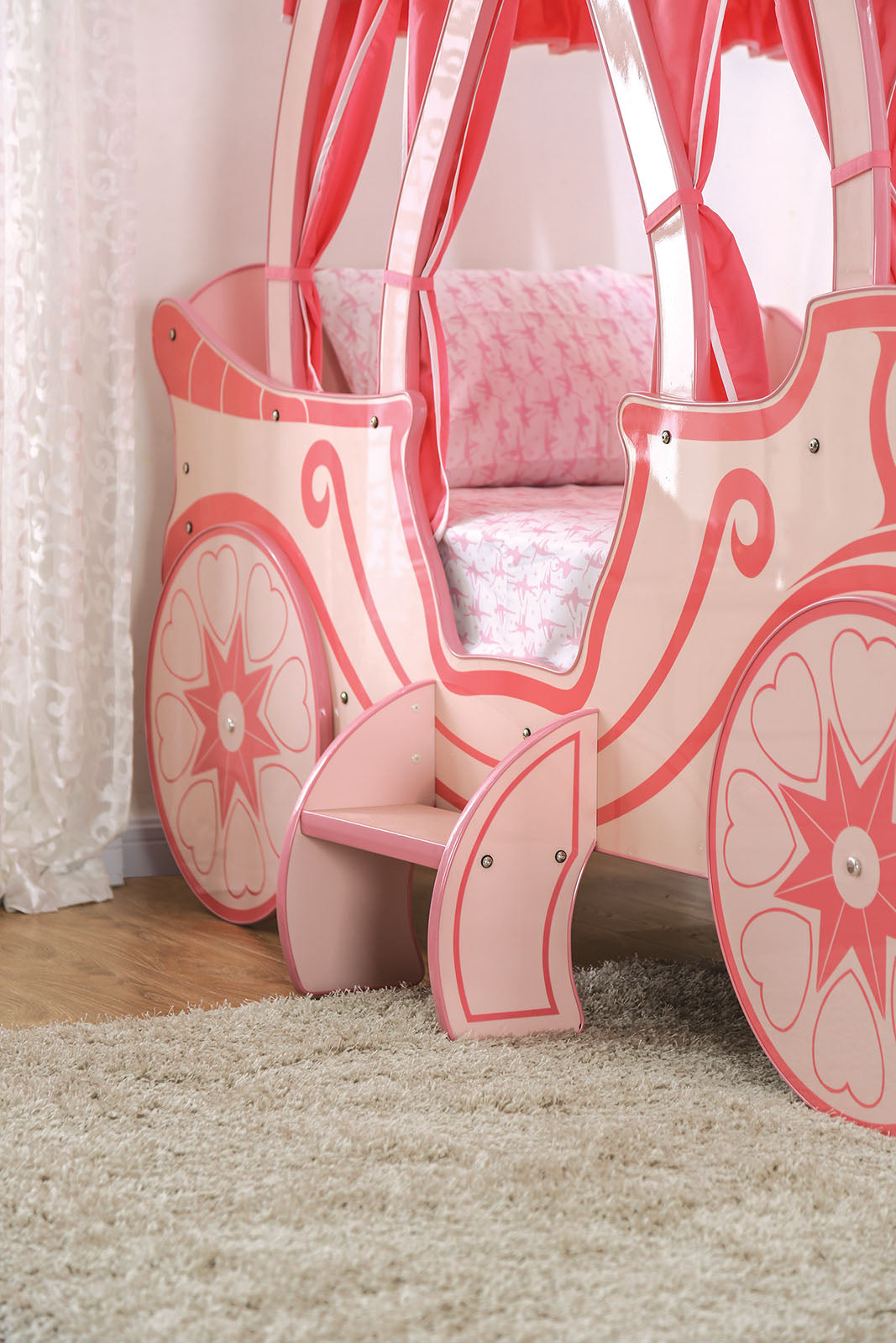 PUMPKIN CARRIAGE BED - Twin Bed - CM7630-BED