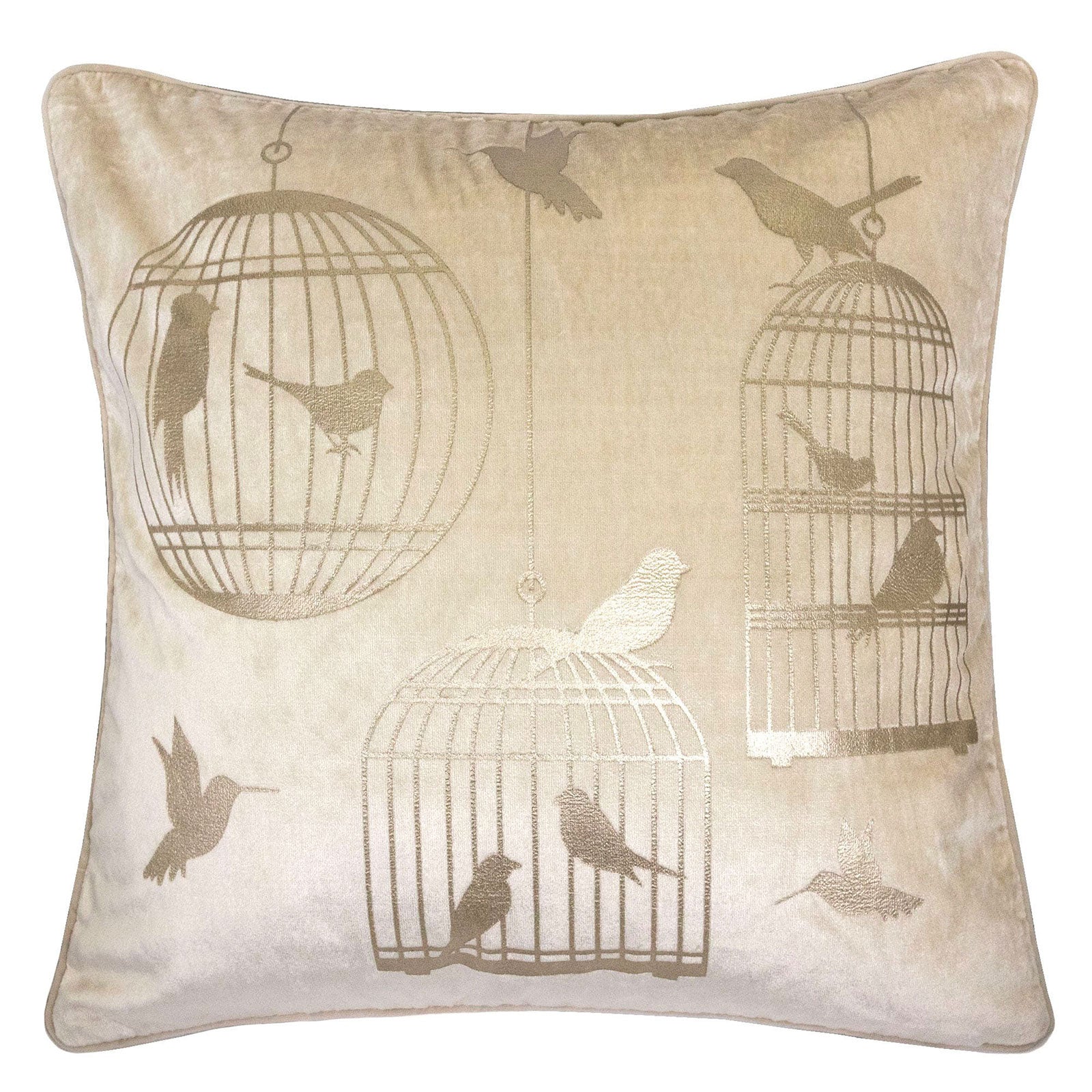 RINA - 20" X 20" Pillow, Ivory (2/CTN) - PL8048-2PK