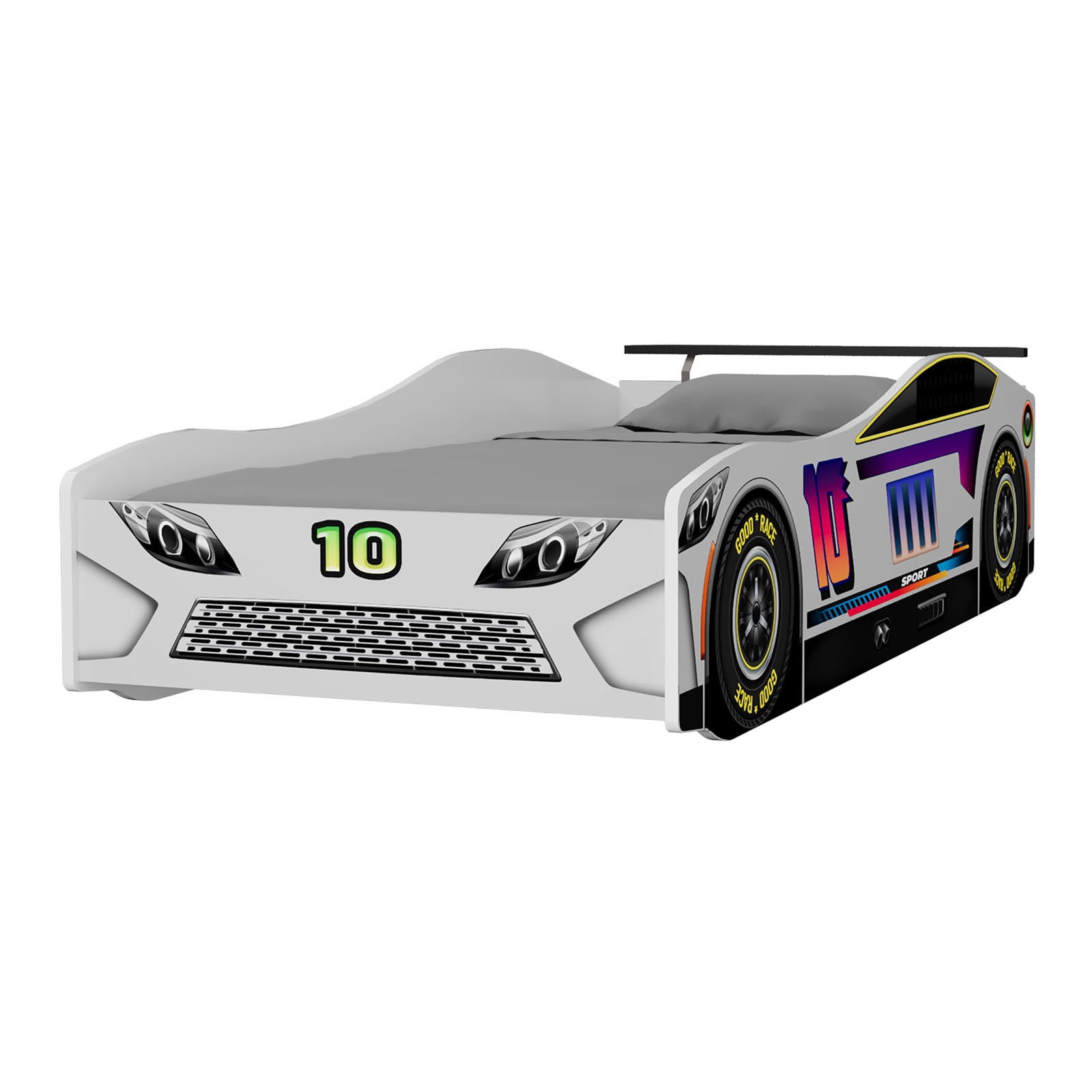 KARSTEN - Car Bed - FOA7739WH-BED