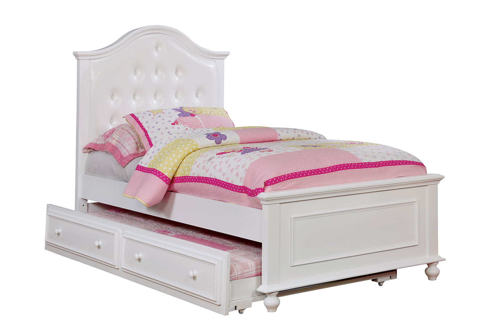 OLIVIA - Twin Bed - CM7155WH-T-BED