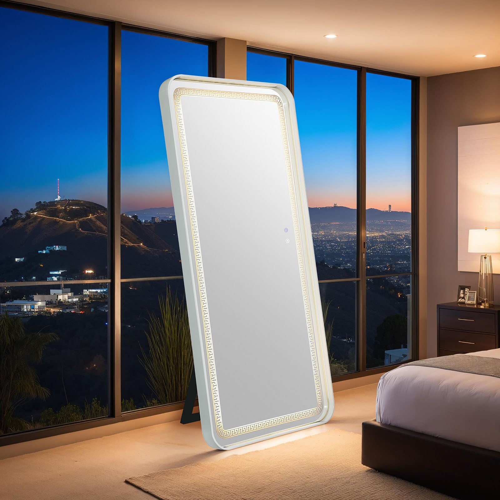 IMOGEN - Floor Mirror - FM-AC8014WH-M