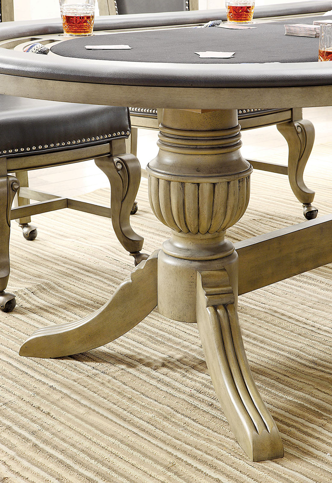 MELINA - Game Table - CM-GM367GY-T-TABLE