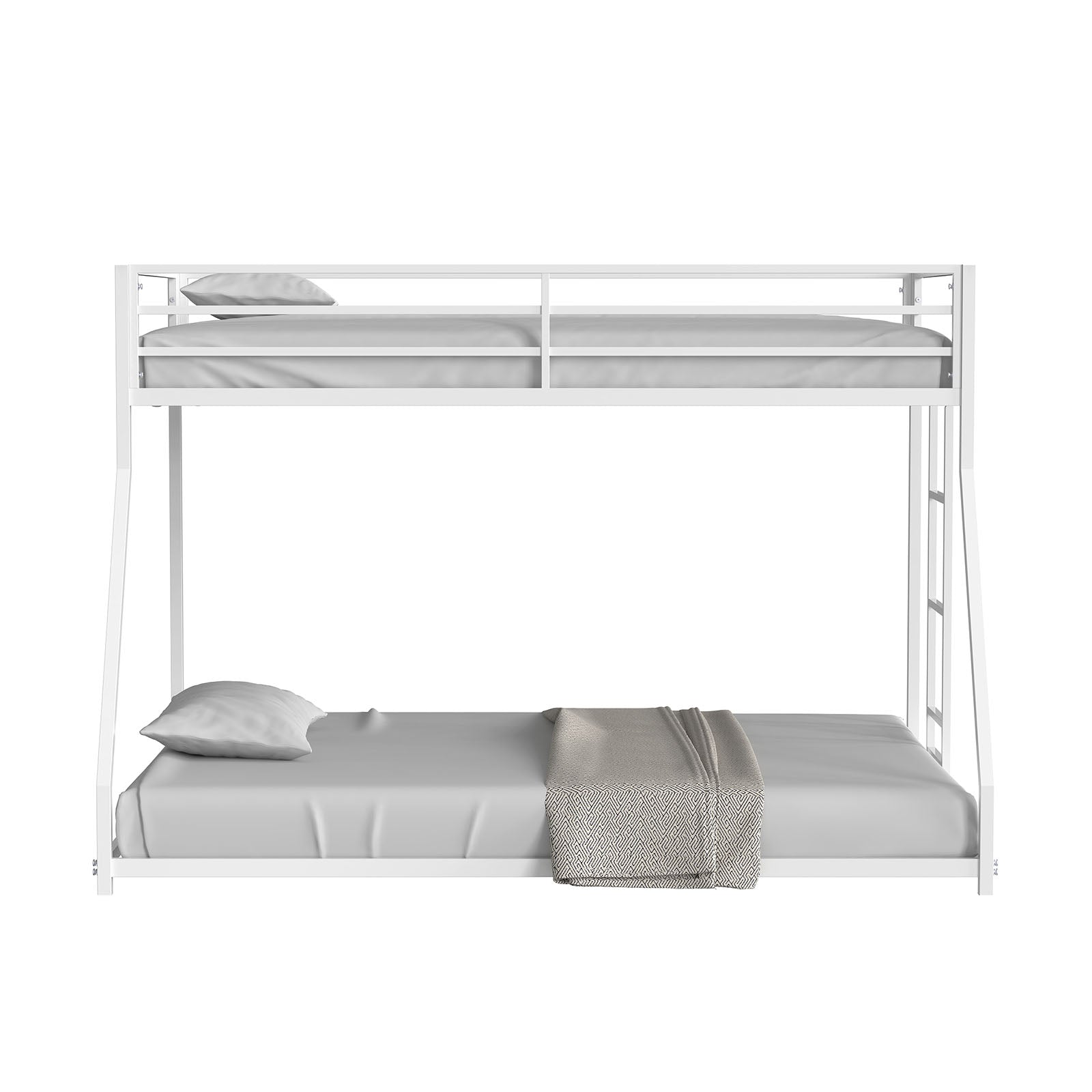 ROTHWELL - Twin/Full Metal Bunk Bed - FM-BK1200WH-TF