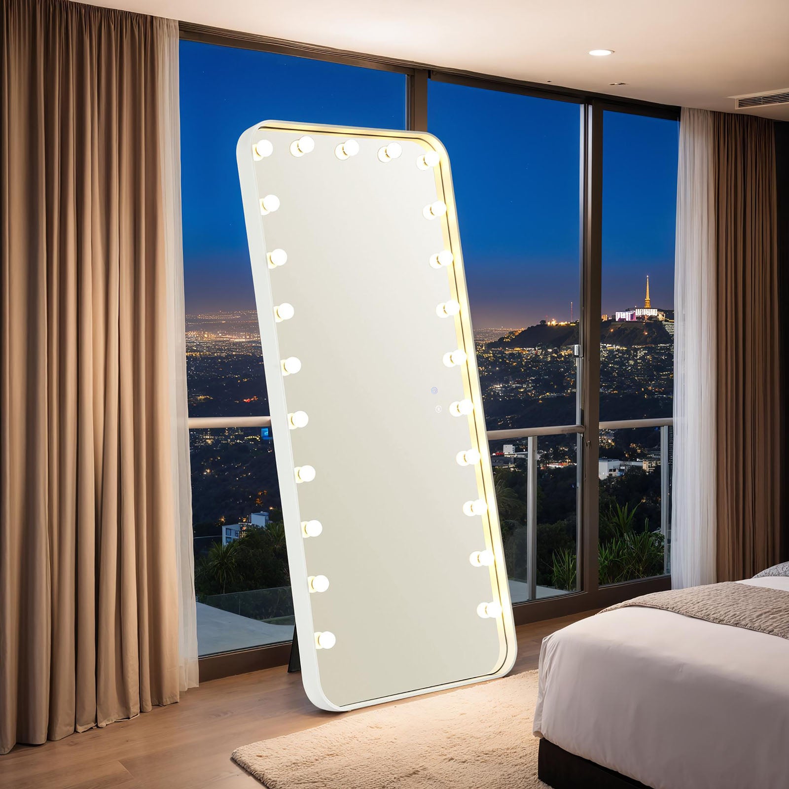 MYRA - Floor Mirror - FM-AC8013WH-M