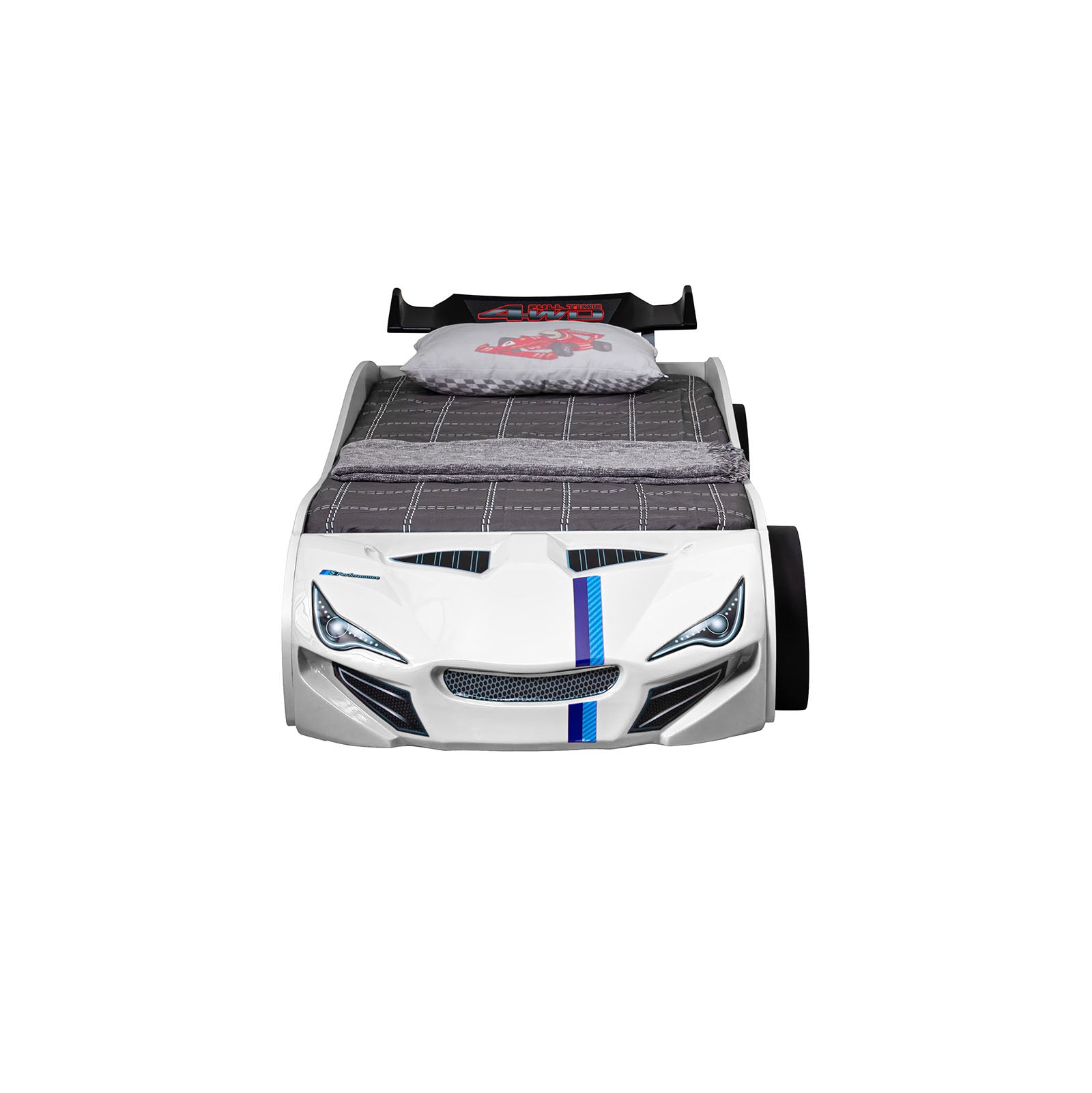 TRACKLITE - Car Bed - FOA7735WH-BED