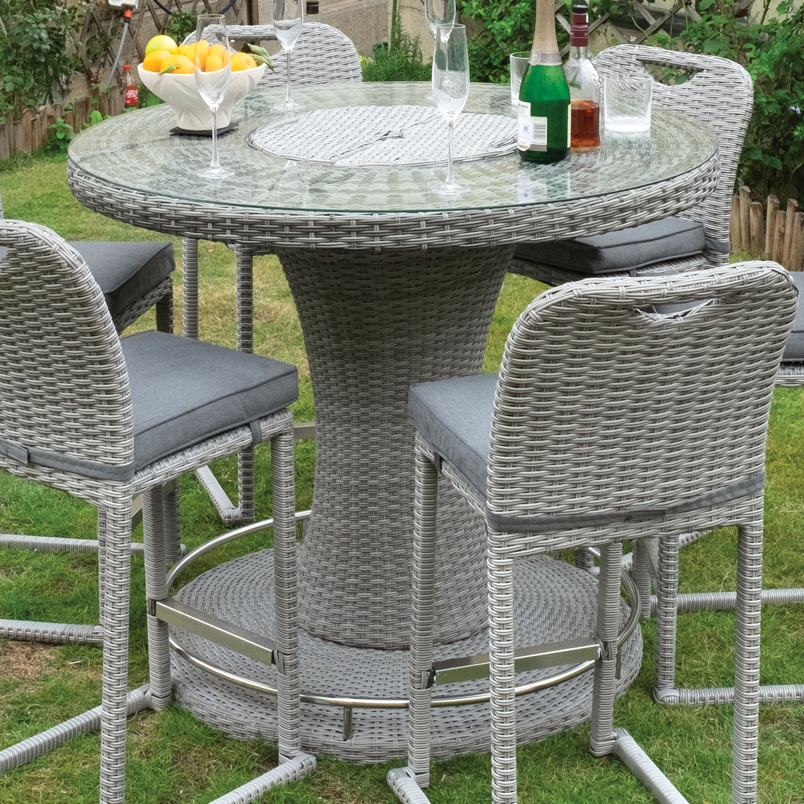 CYPRUS - Round Bar Table - GM-2006-PK