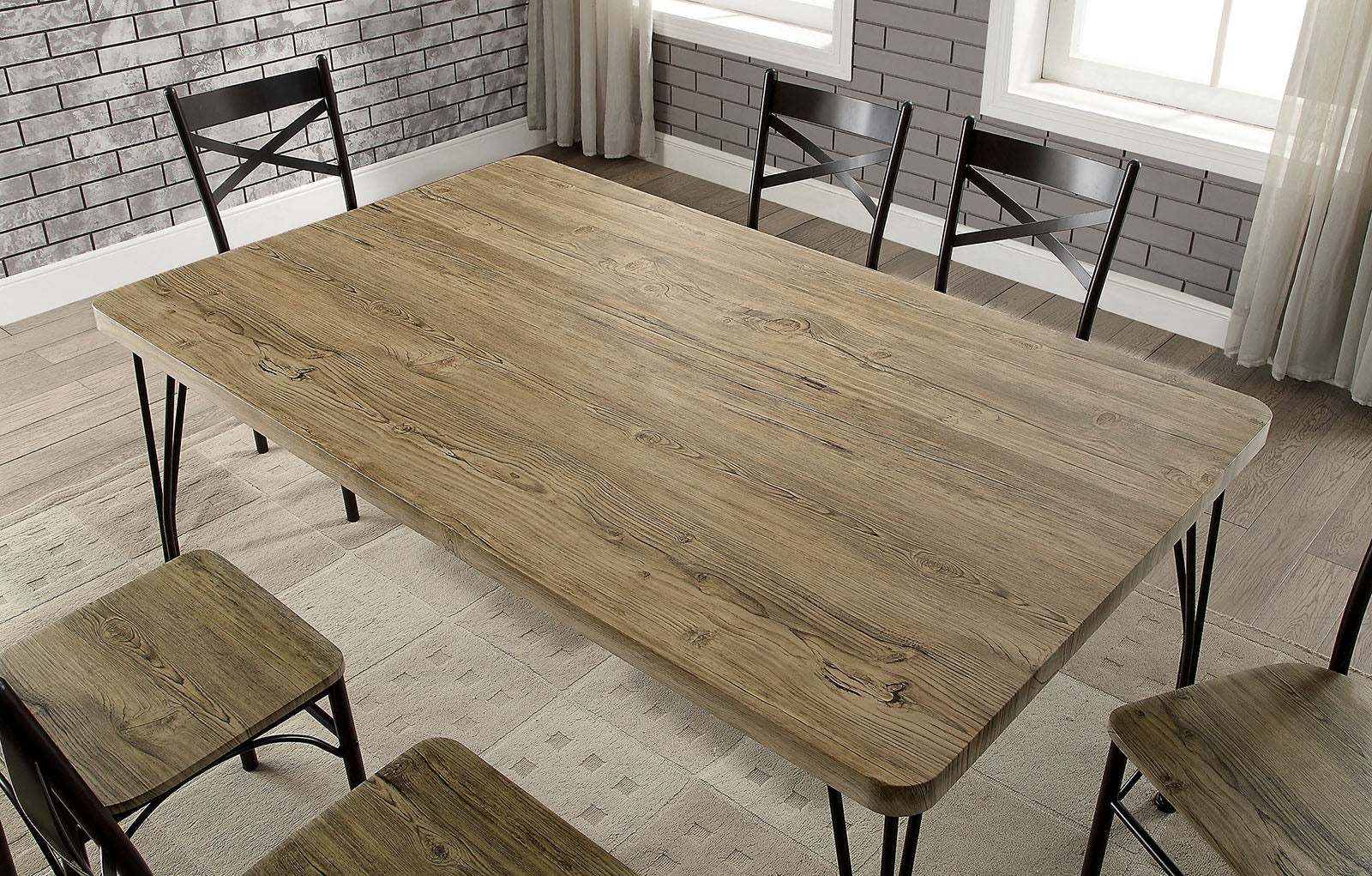 BANBURY - 7 Pc. 60" Dining Table Set - CM3279T-60-7PK