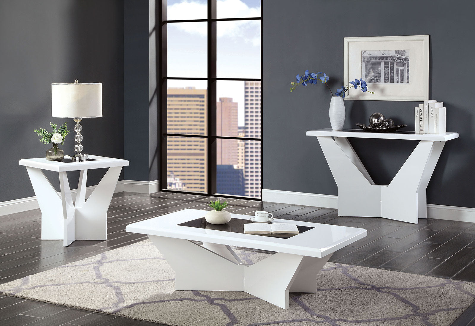 DUBENDORF - End Table - CM4183WH-E