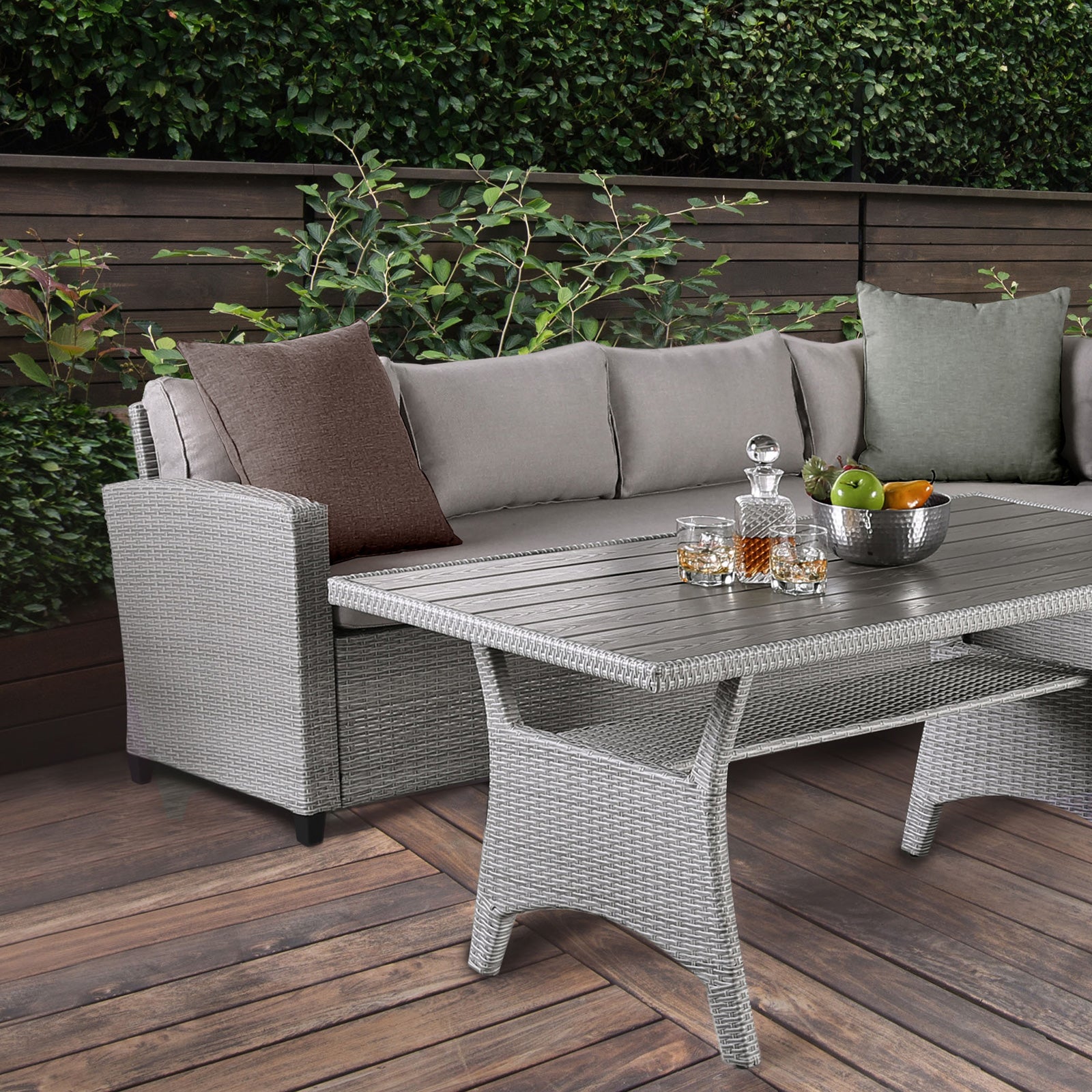 KIMARA - Dining Table, Gray - FM80001GG-T