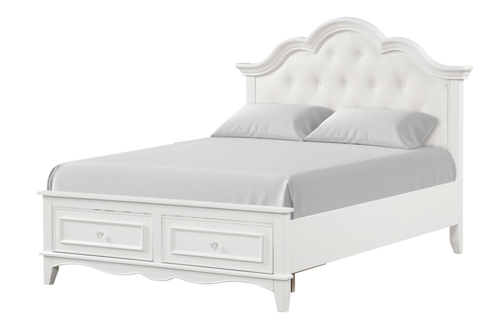 NAUCALPAN - 4 Pc. Twin Bedroom Set - FM7456WH-T-4PC