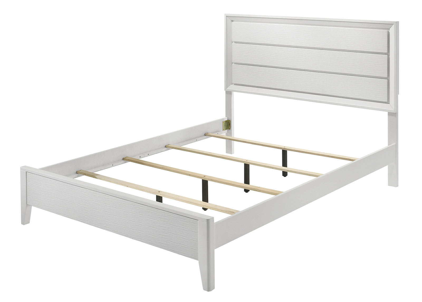 DORTMUND - Cal.King Bed - CM7465WH-CK-BED