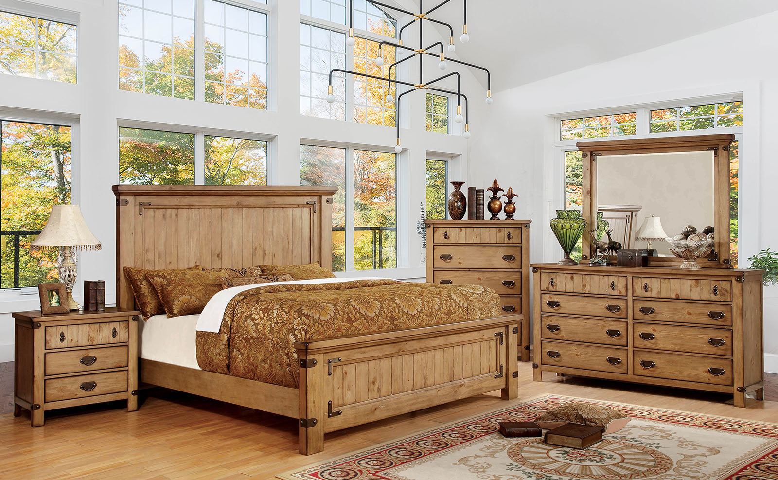 PIONEER - Queen Bed - CM7449Q-BED