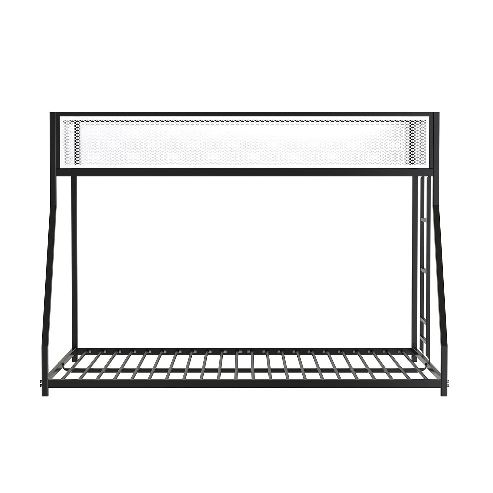 SOUTHALL - Twin/Full Metal Bunk Bed - FM-BK1201BK-TF