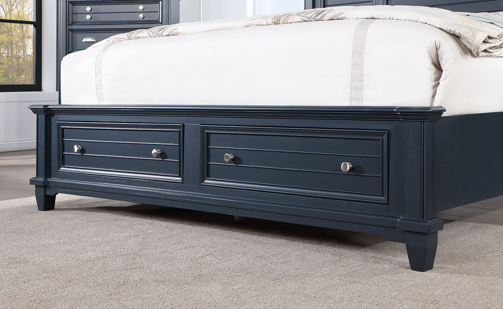 MANZANILLO - E.King Bed - CM7470BL-EK-BED