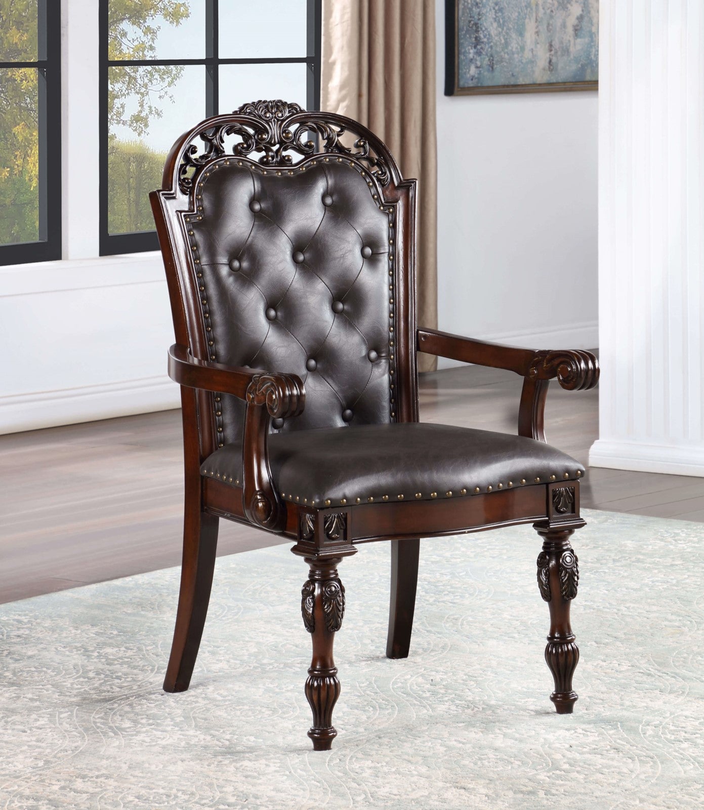 NOUVELLE - Arm Chair (2/CTN) - CM3256CH-AC-2PK