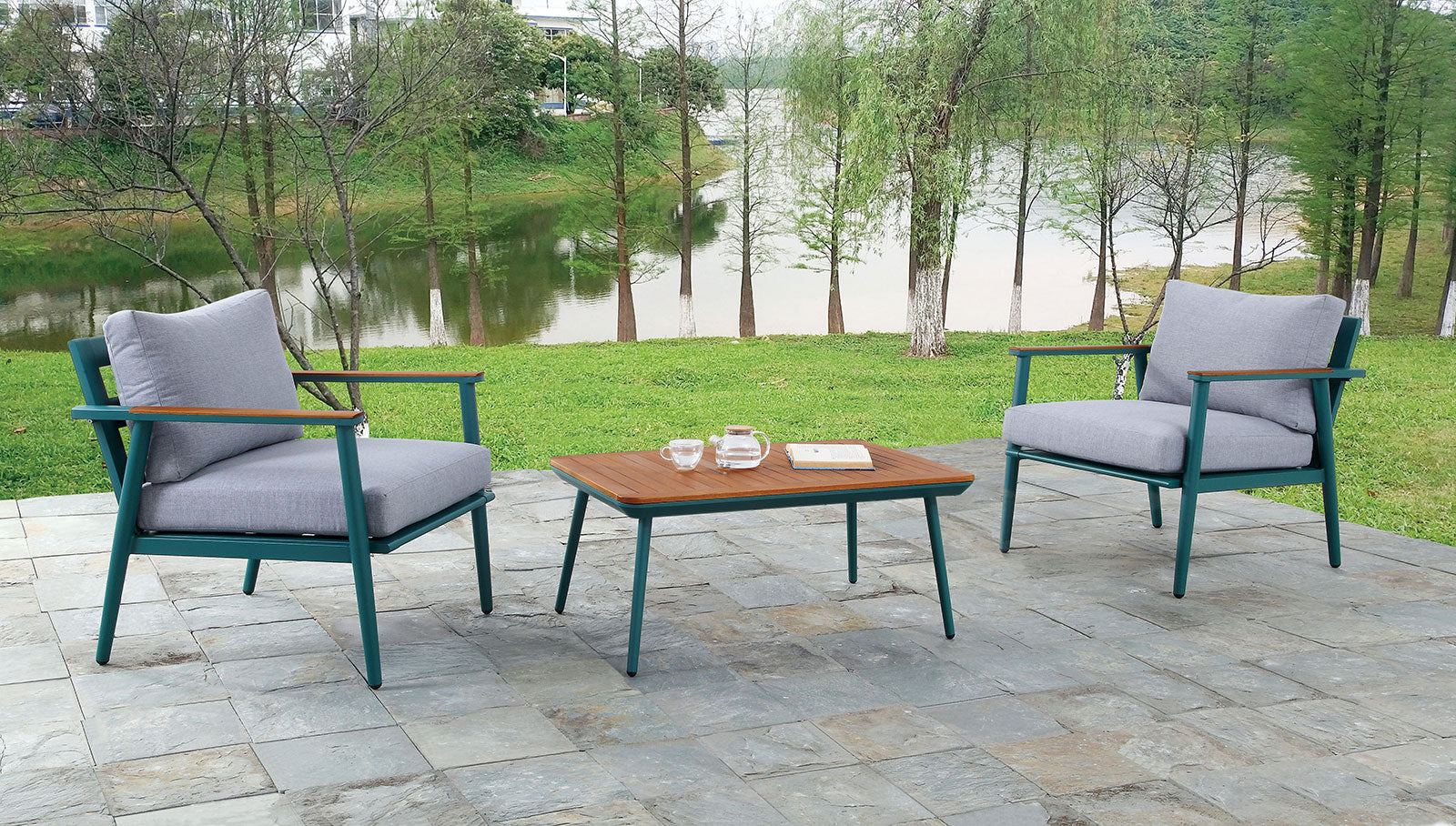 MARSHA - 3 Pc. Outdoor Set - CM-OT1845-3PK