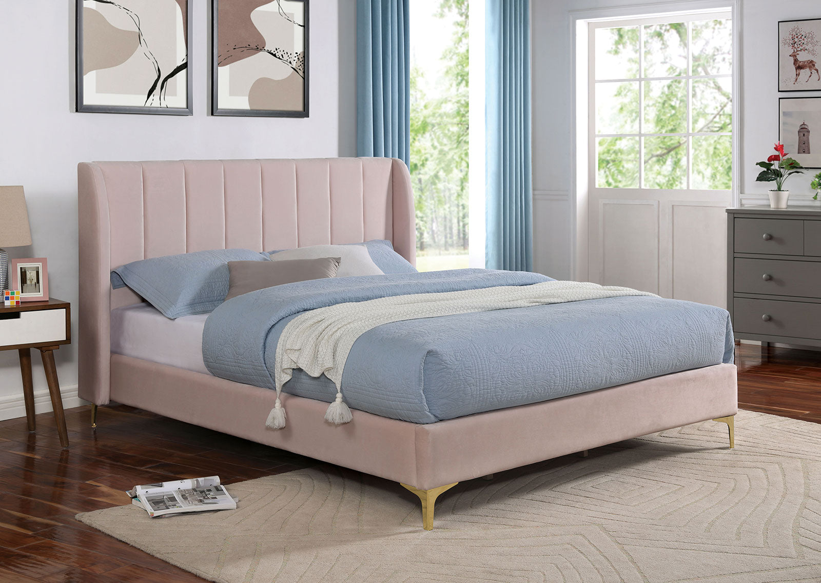 PEARL - Full Bed - CM7459PK-F-BED