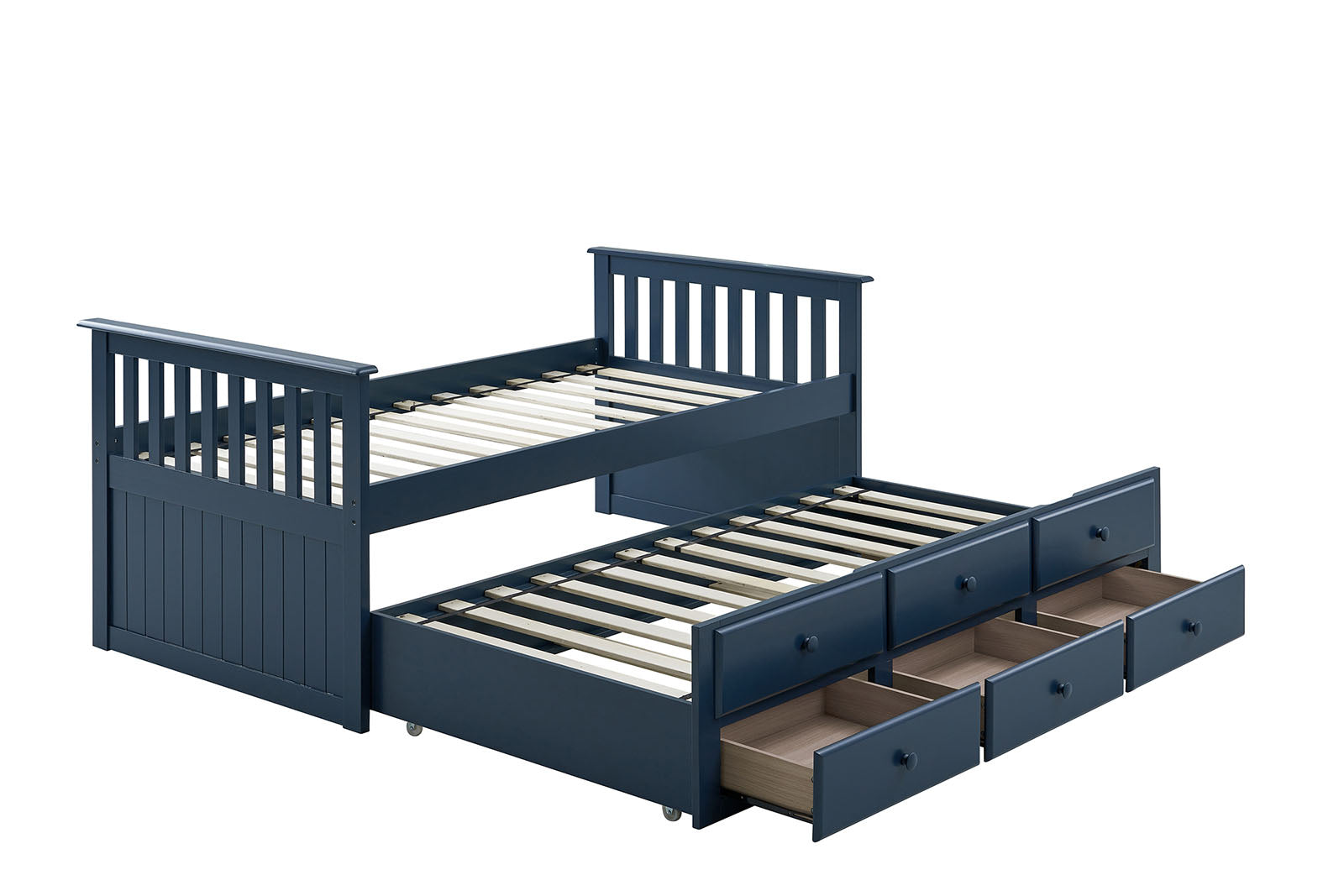 CLEMENS - Twin Captain Bed - FM-BK101BL-BED