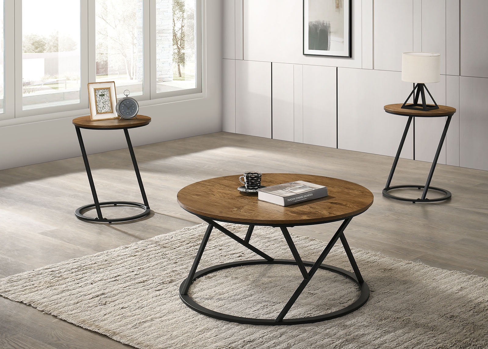 RONDE - 3 Pc. Table Set - FM42905NT-3PK