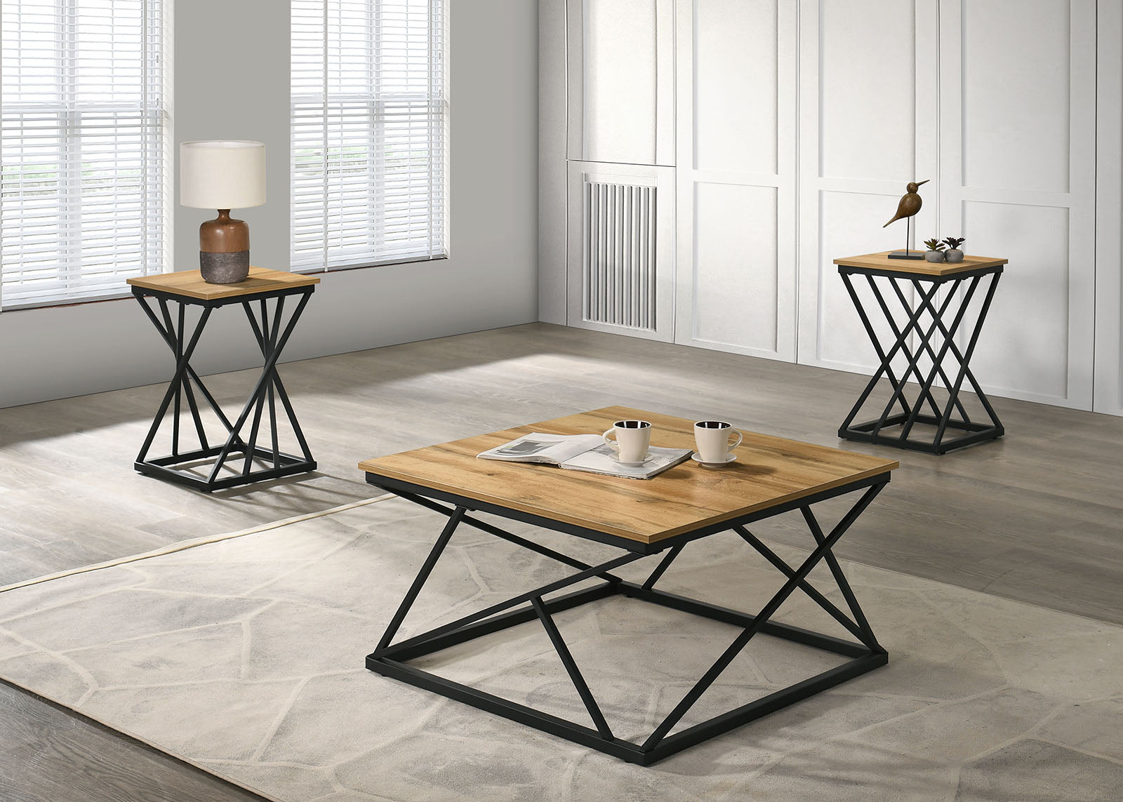 BORUP - 3 Pc. Table Set - FM42902NT-3PK