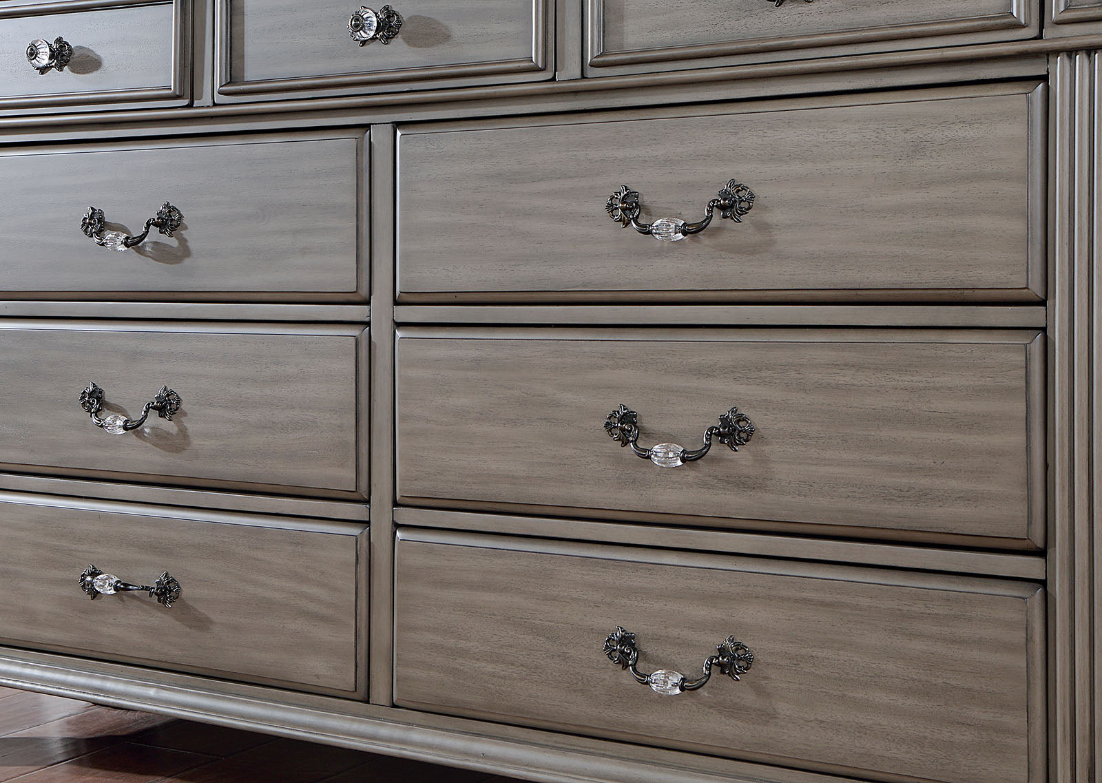 SYRACUSE - Queen Bed - CM7129GY-Q-BED